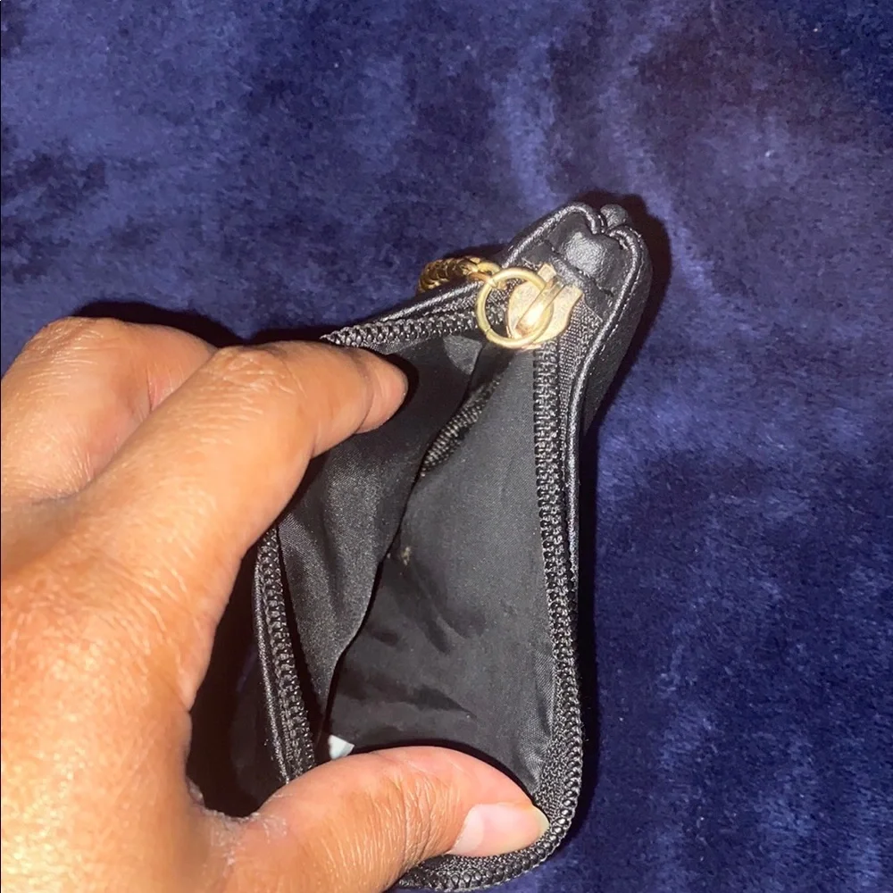 Black Pouch with Red Text - Picture 2 of 5